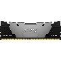 Оперативная память Kingston Fury Renegade, DDR4, 16GB (1x16GB), 3200MHz, CL16, DIMM, с радиатором, серый/черный