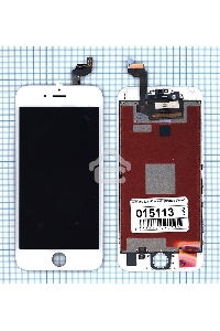 Дисплей для iPhone 6S в сборе с тачскрином (Hancai) белый