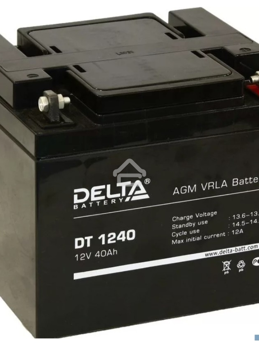 Батарея Delta DT 1240 (12V, 40Ah)