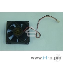 Вентилятор для корпуса Gembird FANPS черный, 80 мм, 2600 об/мин, 27 дБ, 2 pin
