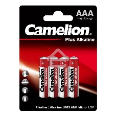 Элемент питания алкалиновый Camelion LR LR03 BL-4 (блист.4шт) 7369 1.5 В