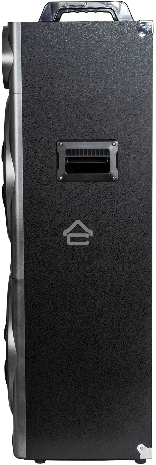 Минисистема SUPRA SMB-2150 черный 1200Вт FM USB BT SD (в комплекте: активн.+пассив.колонки)