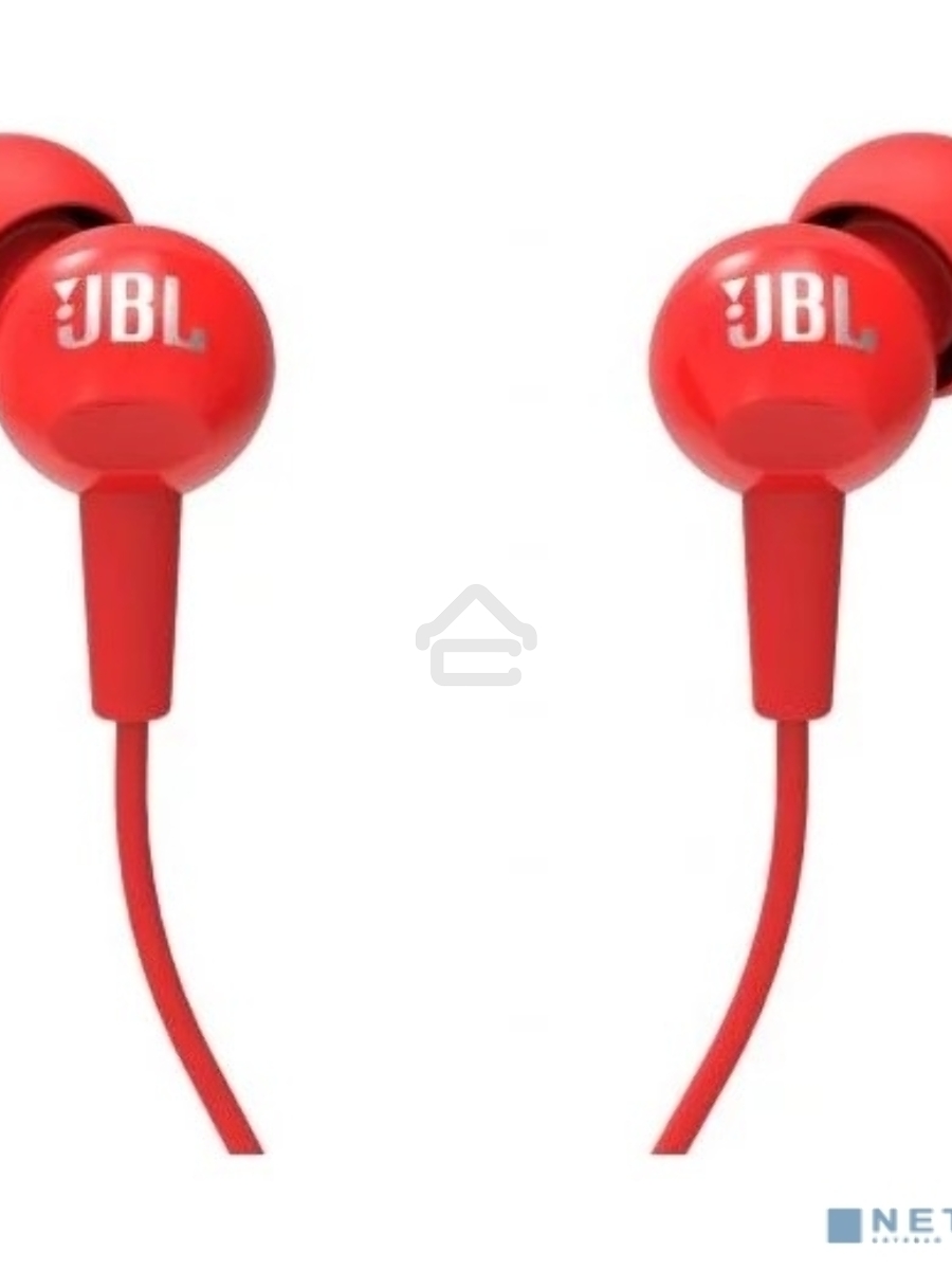 Наушники JBL Гарнитура C100si красный