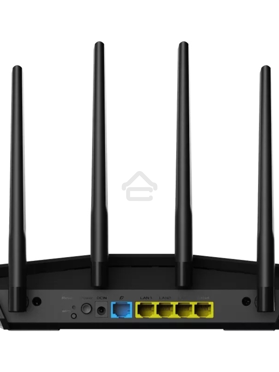 Роутер беспроводной Asus RT-AX57 AX3000 10/100/1000BASE-TX черный