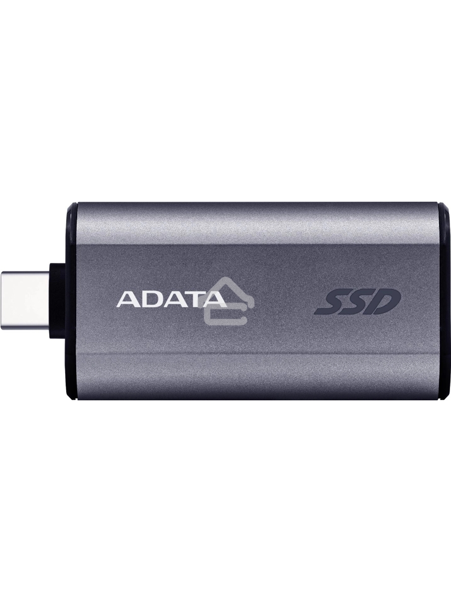 Твердотельный диск A-DATA External SC750 серый SC750-2000G-CCBK 2TB USB 3.2 Gen 2 Type-C, [R/W -1050/1000 MB/s]