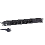 Блок розеток горизонтальный ExeGate ServerPro PDU-19H602 Al-6S-EU2, 19