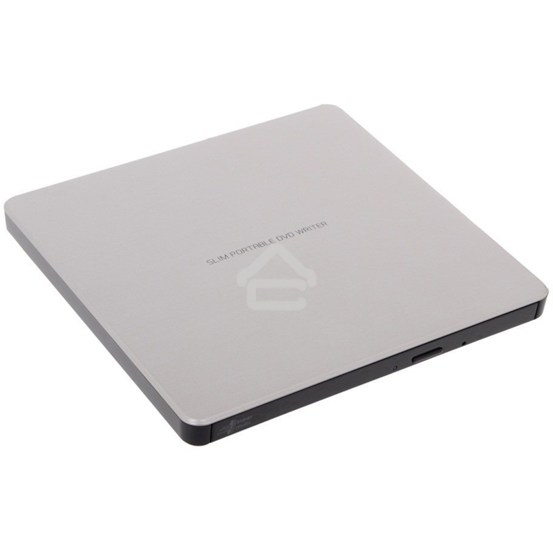 Внешний Привод DVD-RW LG GP60NS60 серебристый USB ultra slim внешний RTL