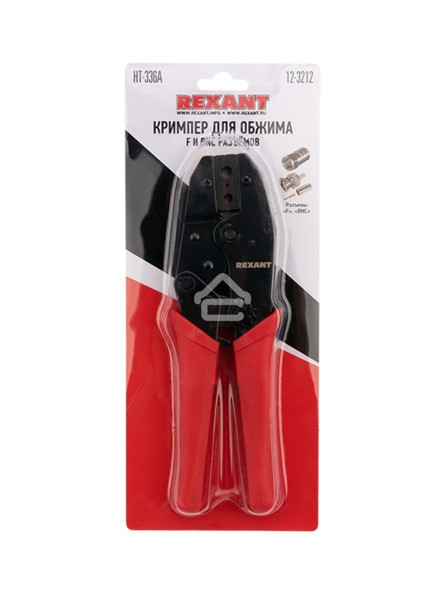Кримпер Rexant HT-301 A для обжима F и BNC разъемов RG-59, RG-58, RG-62
