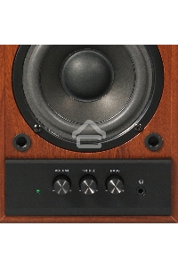 Колонки Sven SPS-702 2.0 коричневый/орех 40Вт