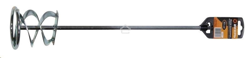 Миксер оцинкованный 600х100 мм для красок и штукатурных смесей