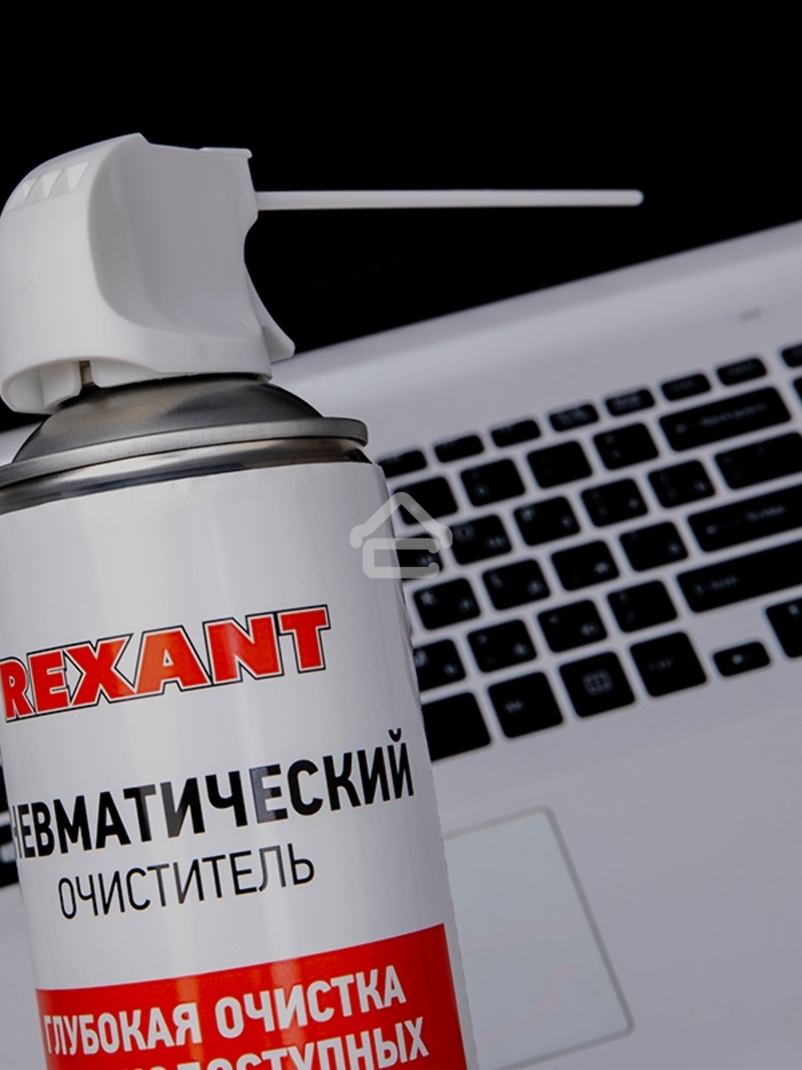 Сжатый воздух (пневматический очиститель) DUST OFF, Rexant, 720 мл, аэрозоль