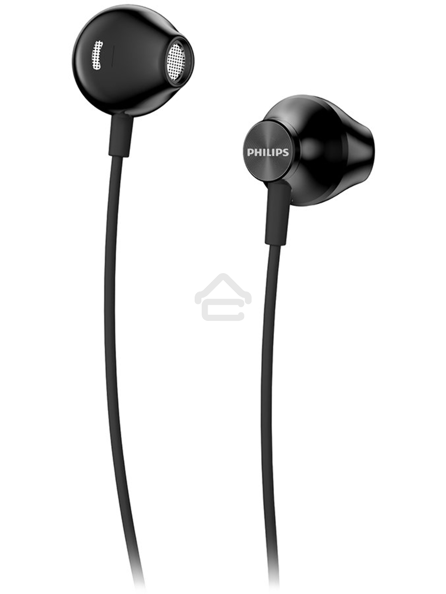 Наушники вкладыши Philips TAUE100BK/00 1.2м черный проводные в ушной раковине