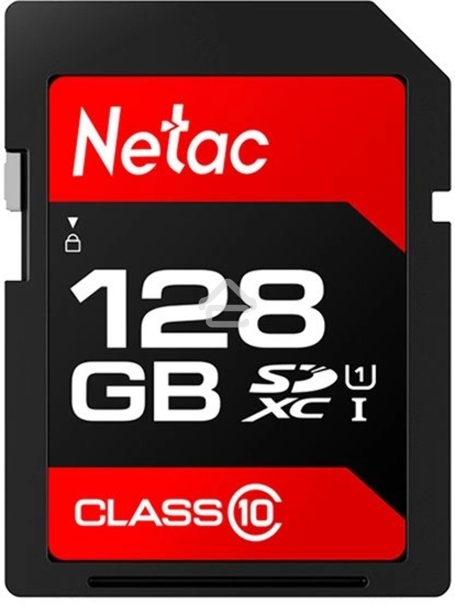 Флеш карта Netac P600 SDHC 128GB U1/C10 up to 80MB/s, retail pack