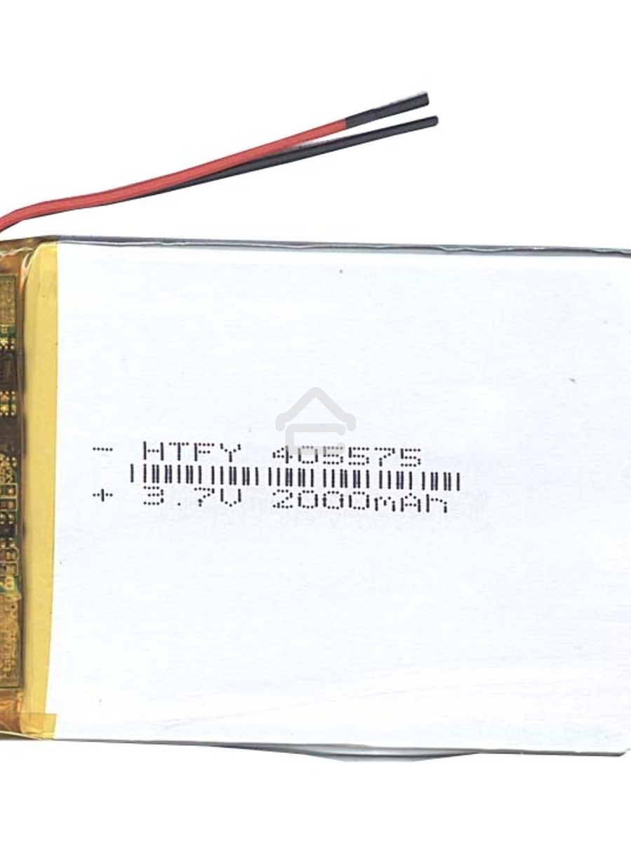 Аккумулятор Li-Pol (батарея) 4*55*75мм 2pin 3.7V/2000mAh