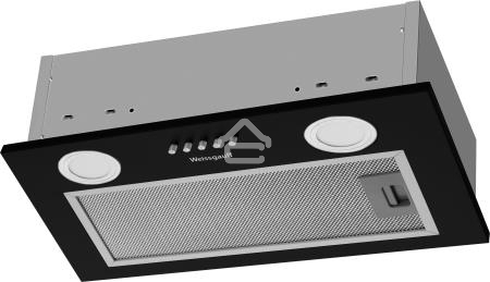 Вытяжка полновстраиваемая Weissgauff Box 456 черный, 45 см, 600 куб. м/ч, 49 дБ