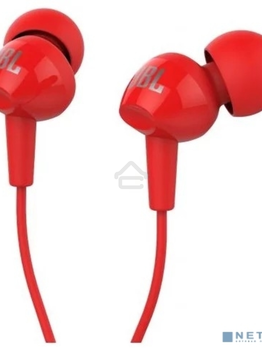 Наушники JBL Гарнитура C100si красный
