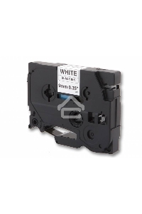 Картридж ленточный Cactus CS-TZ221 9 мм, 8 м, черный шрифт, белый фон, для BROTHER 1010/1280/1280VP/2700VP
