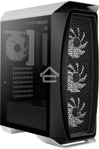Компьютерный корпус Aerocool / Formula Aero One Frost-G-WT-v1 белый без БП ATX 4x120mm 2x140mm 2xUSB3.0 audio bott PSU