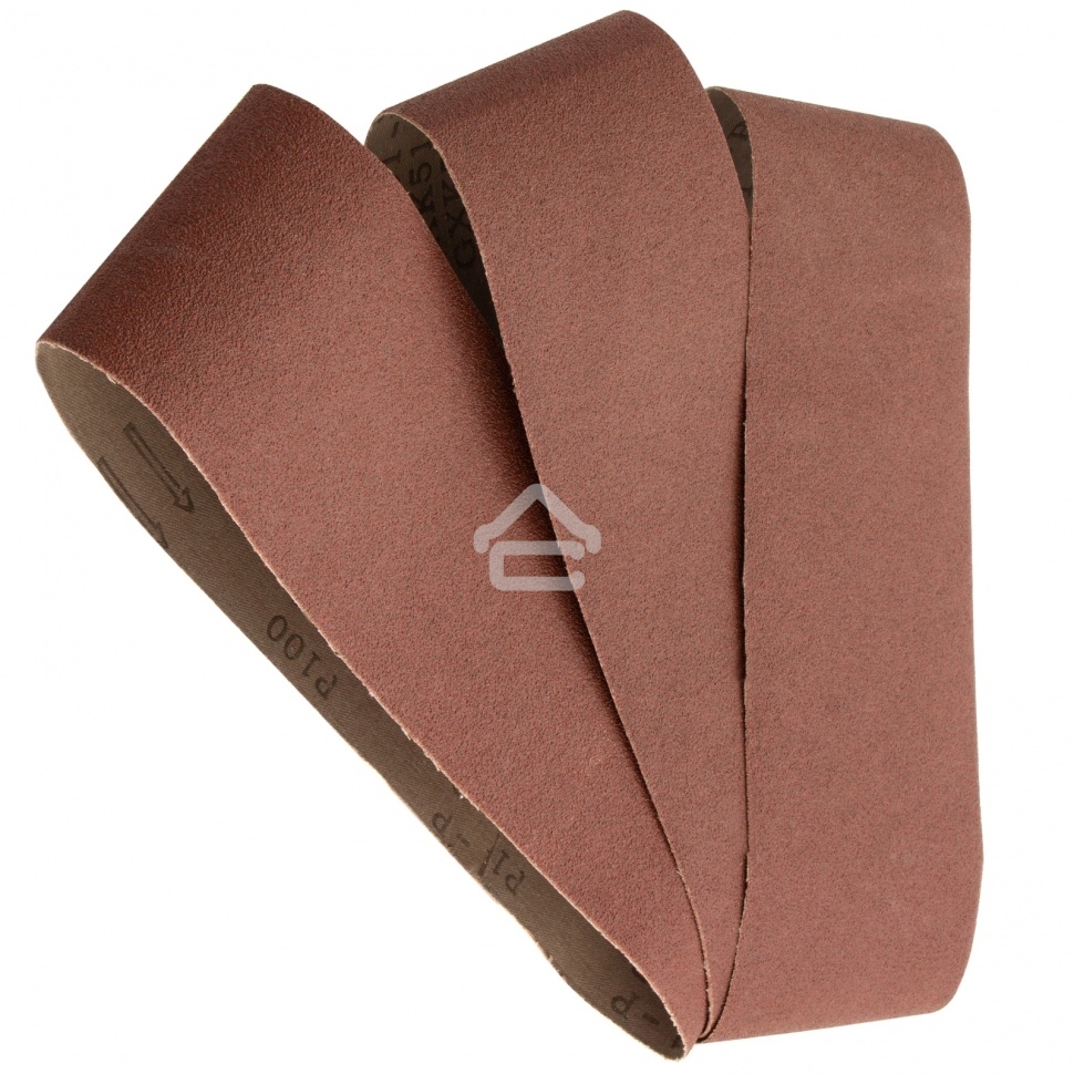 Лента абразивная Matrix бесконечная, P 100, 100 х 610 мм, 3 шт.