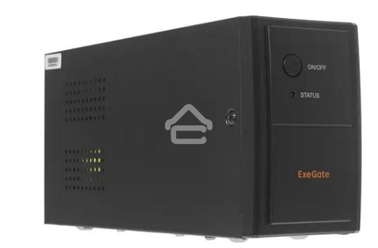 Источник бесперебойного питания ExeGate Power Back BNB-850.LED.AVR.EURO.RJ 850VA/480W, LED, AVR,2 евророзетки, RJ45/11, черный