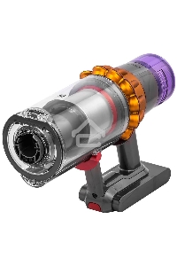 Пылесос вертикальный Dyson V15 Detect Absolute (SV47) желтый/никель, питание от аккумулятора, 220 Вт, уборка сухая, пылесборник 0.76 л, работа от АКБ max - 60 мин