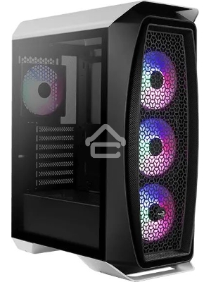 Компьютерный корпус Aerocool / Formula Aero One Frost-G-WT-v1 белый без БП ATX 4x120mm 2x140mm 2xUSB3.0 audio bott PSU