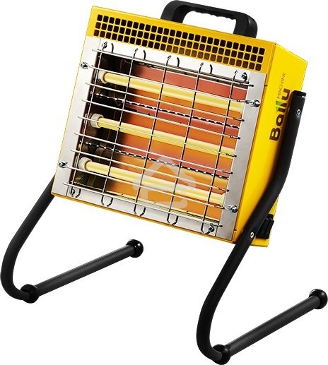 Обогреватель инфракрасный Ballu BIH-LM-1.5-S желтый, кварцевый, 1500 Вт, 25 м2