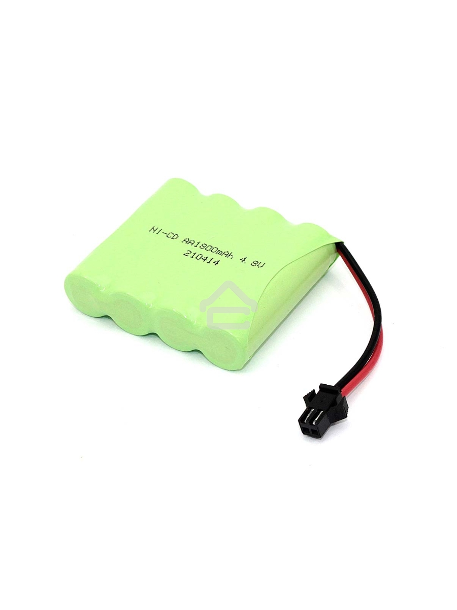 Аккумулятор Ni-Cd 4.8V 1800 mAh AA Flatpack разъем SM