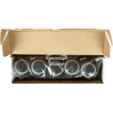 Набор колес Бюрократ CastorSetHT85/PU черный, для паркета/ламината 50мм