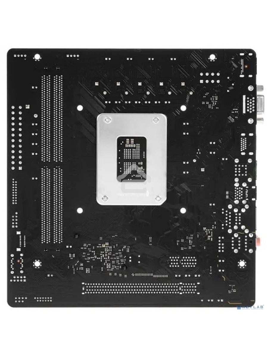Материнская плата ASRock H610M-HDV, LGA 1700, Intel H610, 2xDDR4, 4xSATA, 1xPCIe 4.0 x16, 1xPCIe x1, 1xHDMI, 1xDP, 1xVGA, 1x 1Gb LAN, 2xUSB-A 3.2 Gen 1, 4xUSB-A 2.0, 3x3.5 мм, 7.1, mATX