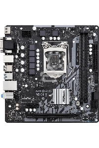 Материнская плата ASRock H510M-HVS R2.0, LGA 1200, Intel H510, 2xDDR4, 4xSATA, 1xPCIe 4.0 x16, 1xPCIe x1, 1xHDMI, 1xVGA, 1x 1Gb LAN, 2xUSB-A 3.2 Gen 1, 4xUSB 2.0, 3x3.5 мм, 7.1, mATX
