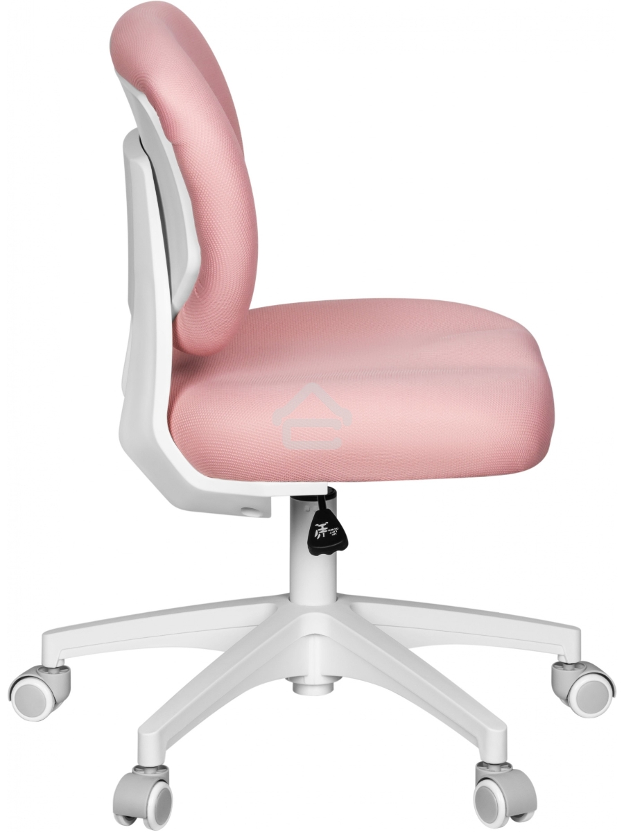 Кресло детское Cactus CS-CHR-3594PK розовый крестов. пластик белый
