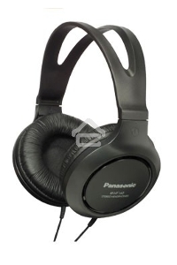 Наушники мониторные Panasonic RP-HT161E-K 2м черный проводные (оголовье)