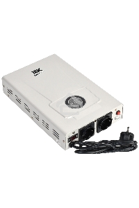 Стабилизатор напряжения IEK Slim 1.5кВА однофазный белый (IVS22-1-D15-09)