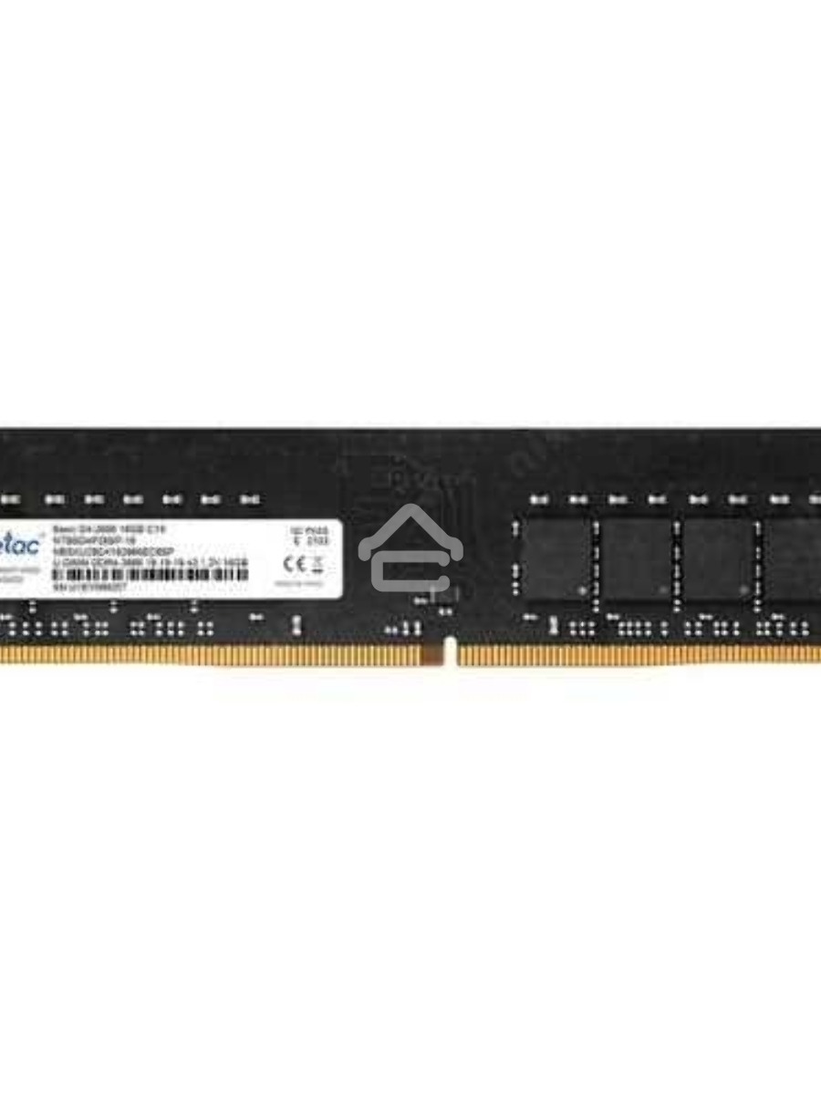 Оперативная память NETAC Basic, DDR4, 16GB (1x16GB), 2666MHz, CL19, DIMM