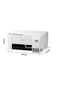 МФУ струйный Epson L3256 (C11CJ67407/C11CJ67414/C11CJ67421/C11CJ67519/C11CJ67504/C11CJ67524/C11CJ67516), A4 цветное, печ. до 10 стр/мин. (ч/б) до 5 стр/мин. (цвет), 1440 x 5760 dpi (печать) 1200x2400dpi (скан.), USB, Wi-Fi