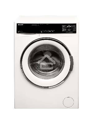 Стиральная машина Sharp ES814RW белый, загрузка фронтальная 8 кг, 1400 об/мин, класс: A+++