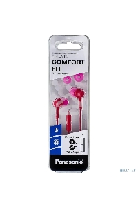 Наушники Panasonic RP-TCM115GCP внутриканальные 10-24000Гц 1.2м 3.5мм 98дБ микрофон розовые