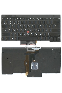 Клавиатура для ноутбука Lenovo ThinkPad T430 T430I X230 T530 L430 L530 черная с подсветкой
