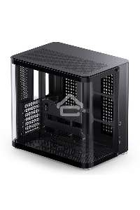 Компьютерный корпус JONSBO TK-2 Black ATX без БП, mini-ITX, micro-ATX, ATX, черный