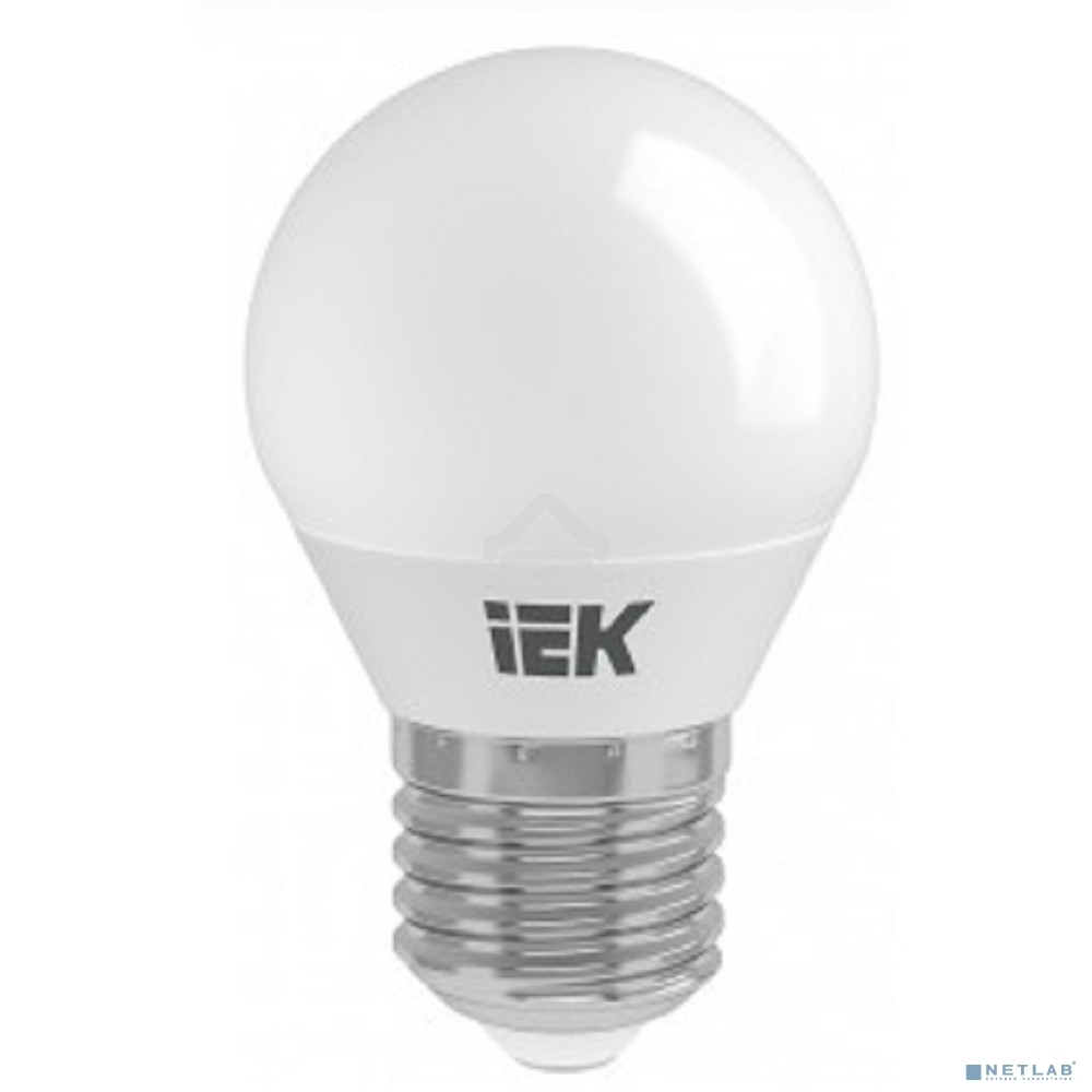Лампа Iek LLE-G45-9-230-30-E27 светодиодная ECO G45 шар 9Вт 230В 3000К E27