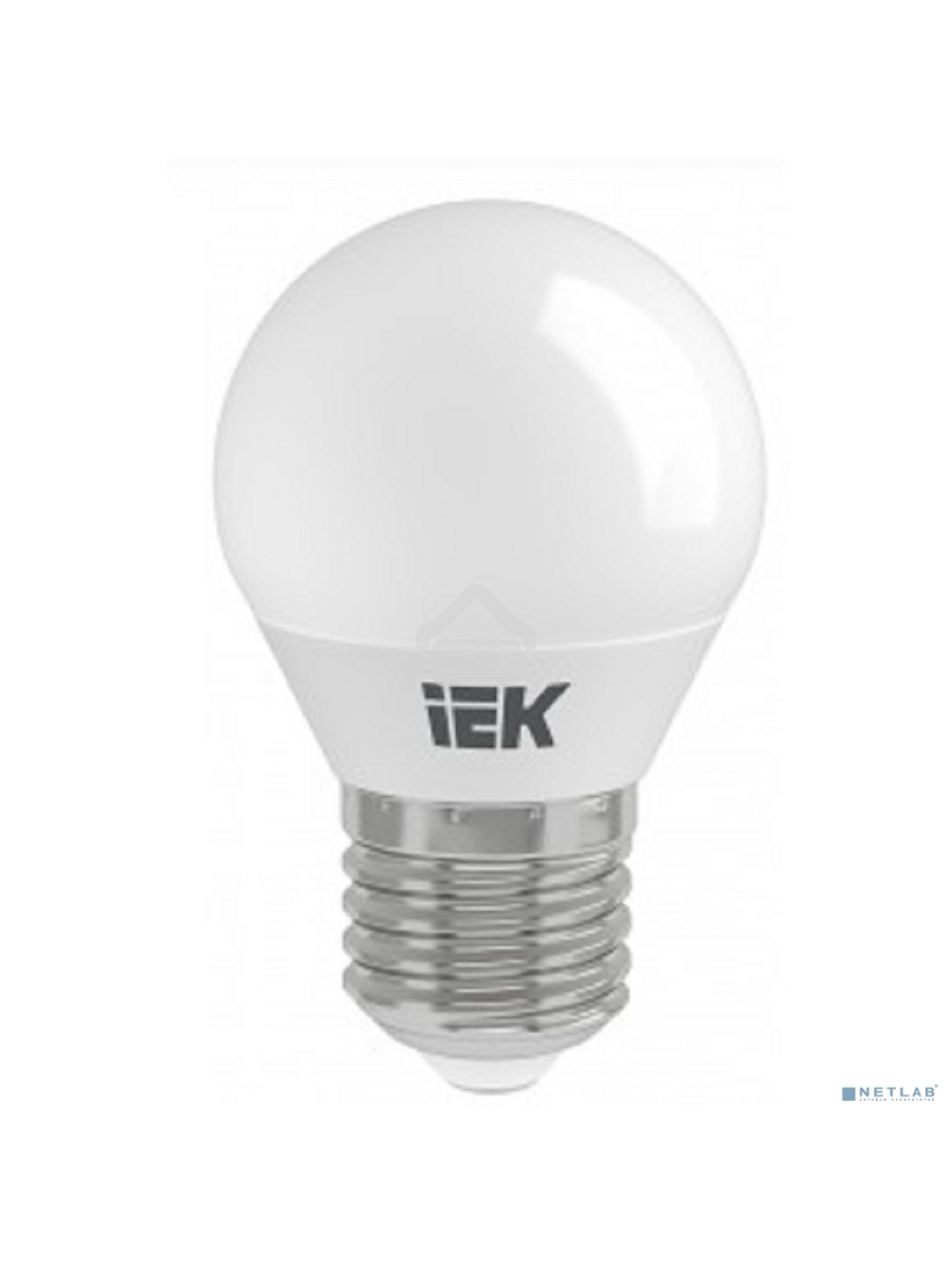 Лампа Iek LLE-G45-9-230-30-E27 светодиодная ECO G45 шар 9Вт 230В 3000К E27