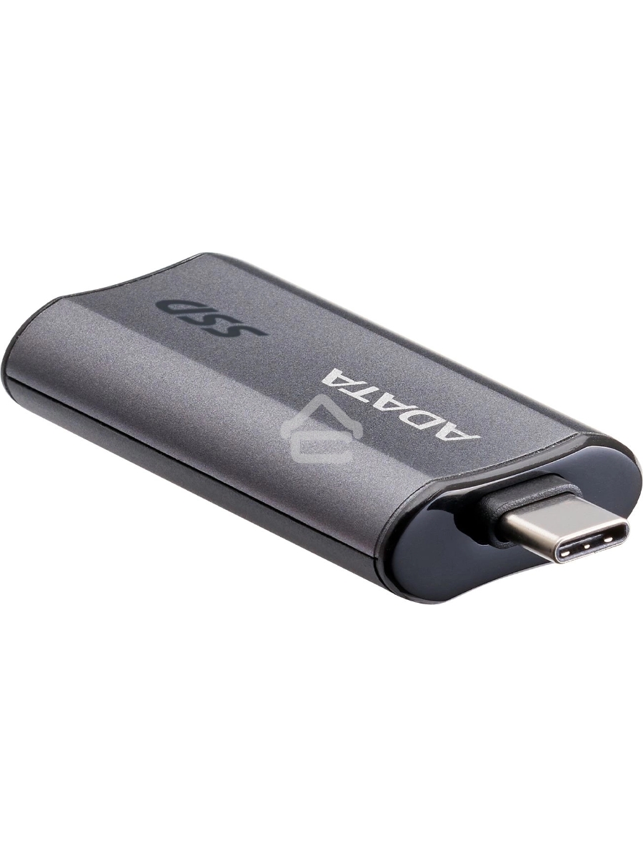 Твердотельный диск A-DATA External SC750 серый SC750-2000G-CCBK 2TB USB 3.2 Gen 2 Type-C, [R/W -1050/1000 MB/s]
