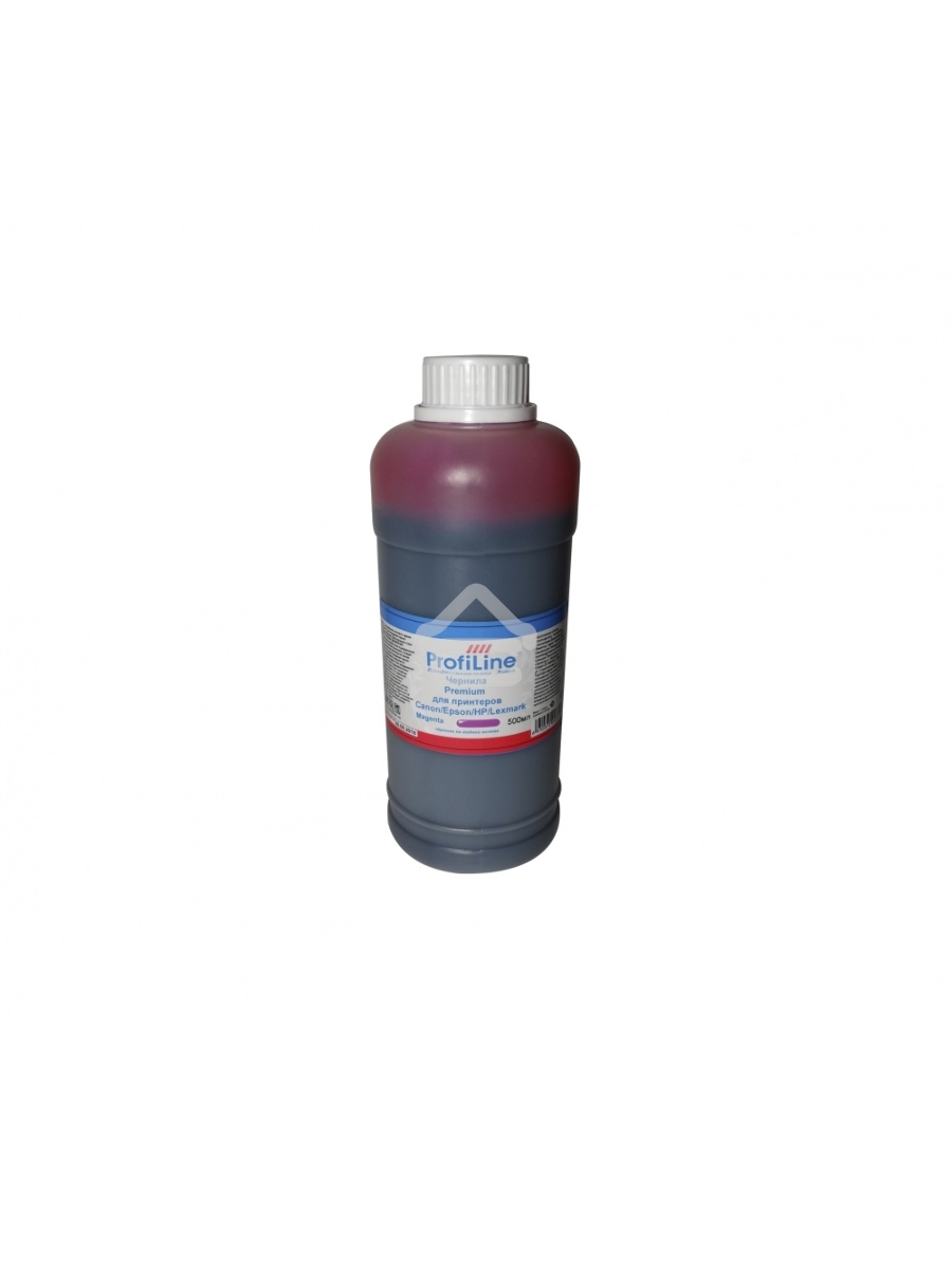 Чернила Premium для принтеров Canon/Epson/HP/Lexmark Magenta 500 мл водн ProfiLine
