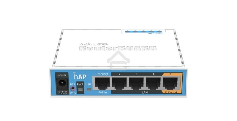 Точка доступа Mikrotik hAP RB951Ui-2nD RouterBOARD hAP