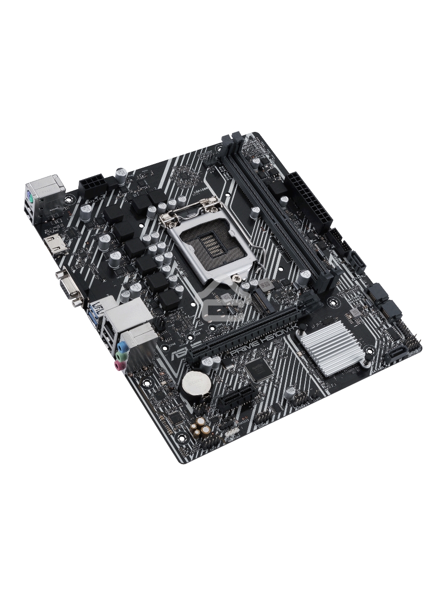 Материнская плата ASUS PRIME H510M-K, LGA 1200, Intel H510, 2xDDR4, 4xSATA, 1xM.2, 1xPCIe 4.0 x16, 1xPCIe x1, 1xHDMI, 1xVGA, 2xUSB-A 3.2 Gen 1, 4xUSB-A 2.0, 1x 1Gb LAN, 3x3.5 мм, 7.1, mATX