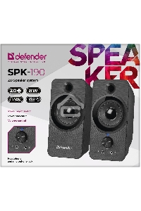 Акустическая система Defender 2.0 SPK-190 BLACK