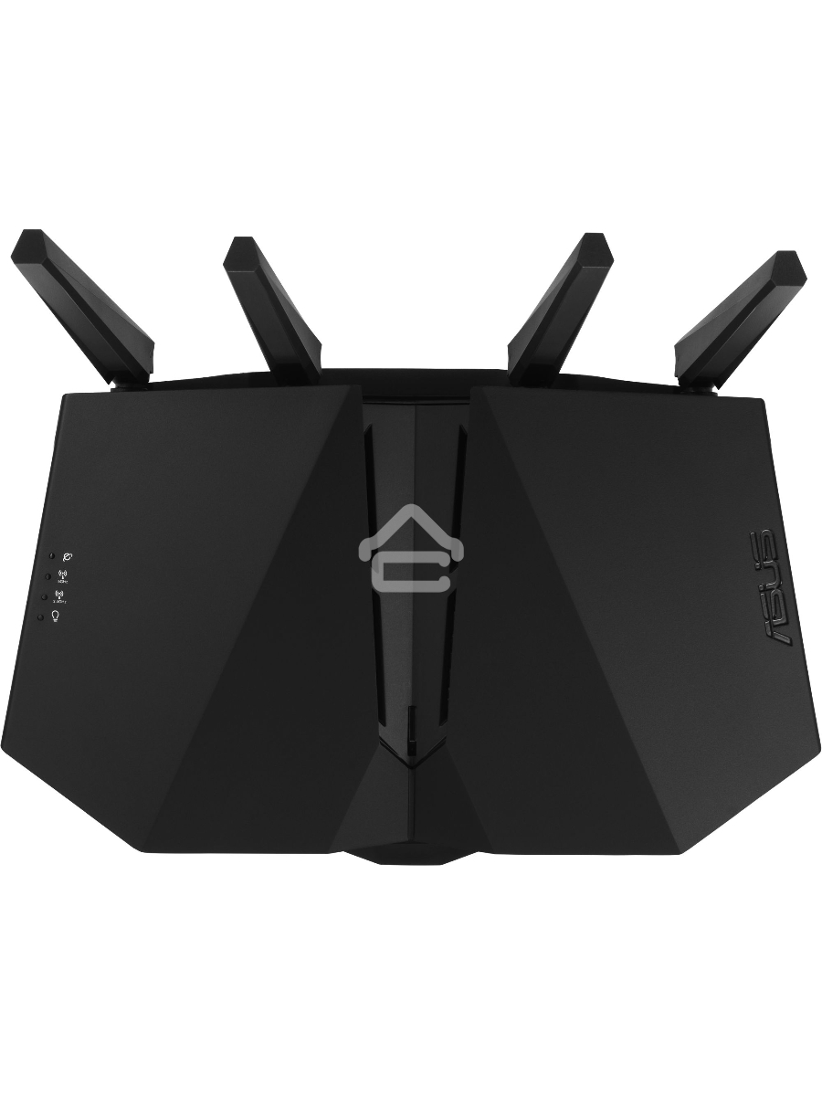 Роутер ASUS RT-AX82U роутер 802.11b/g/n/ac/ax, до 574 + 4804Мбит/c, 2,4 + 5 гГц, 4 антенны, USB, GBT LAN ; 90IG05G0-MO3R10