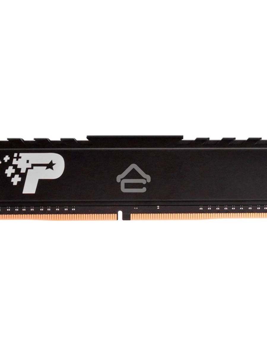 Оперативная память Patriot Signature Premium, DDR4, 16GB (1x16 GB), 2666 MHz, CL19, DIMM, радиатор, чёрный