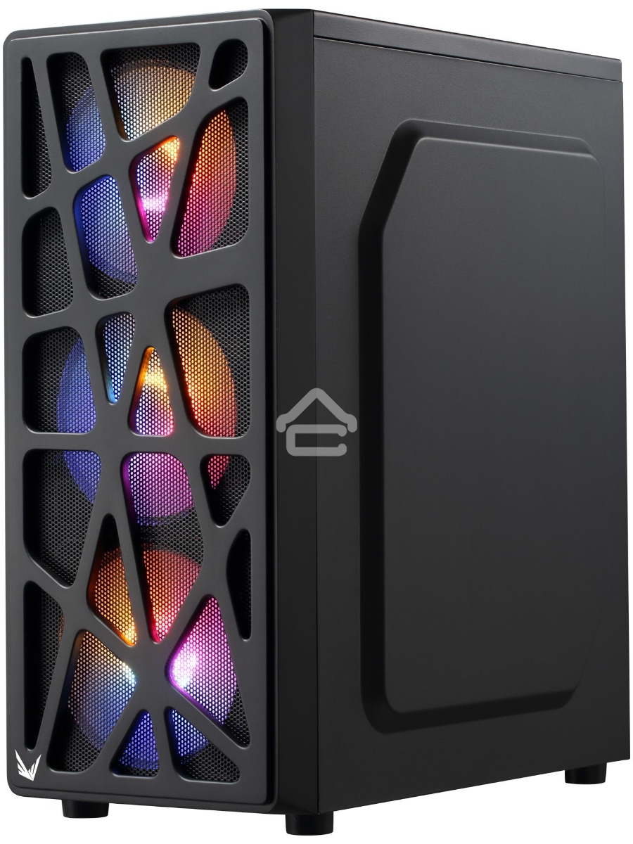 Компьютерный корпус Aerocool / Formula MANA черный без БП ATX 6x120mm 2xUSB2.0 1xUSB3.0 audio bott PSU